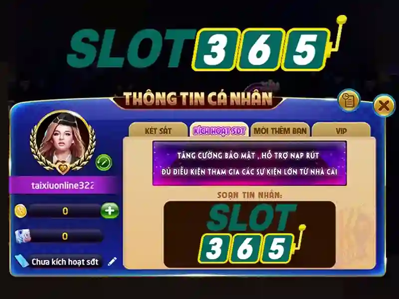 Trải Nghiệm Slot Game Tối Ưu Tại Slot365