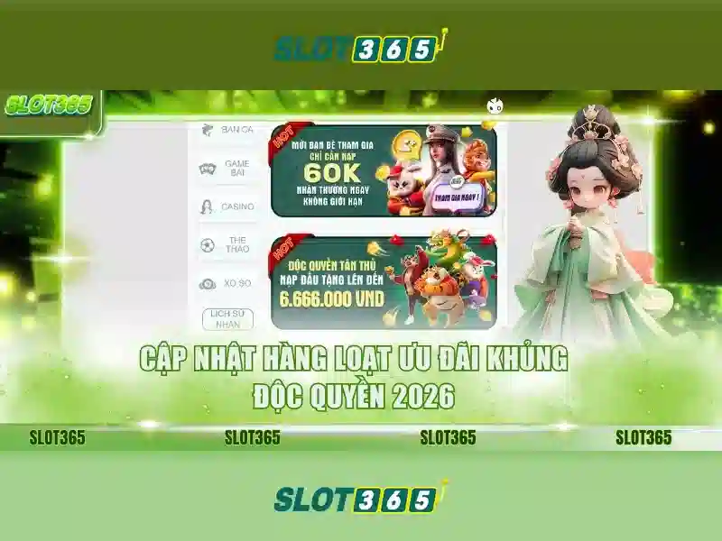 ưu đãi Slot365