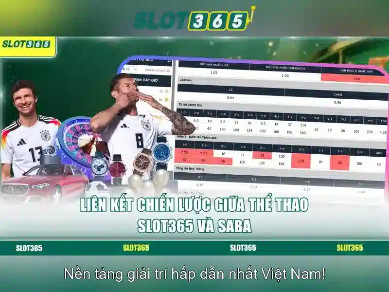 Trải nghiệm game slot365